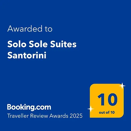 Сasa de vacaciones Solo Sole Santorini Éxo Goniá
