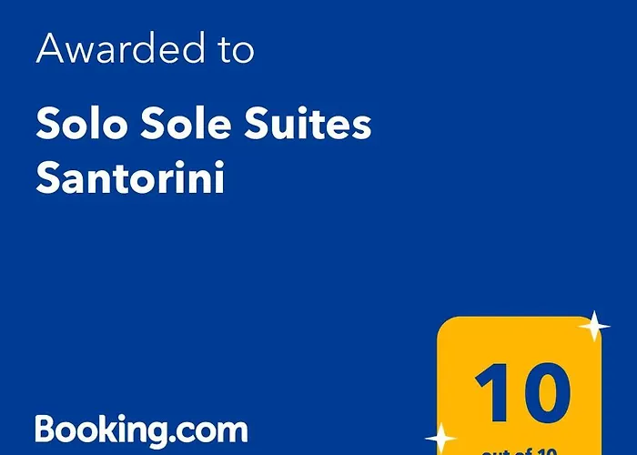 Holiday home Solo Sole Santorini Exo Gonia